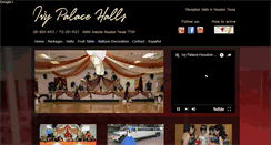 Desktop Screenshot of ivypalacehalls.com